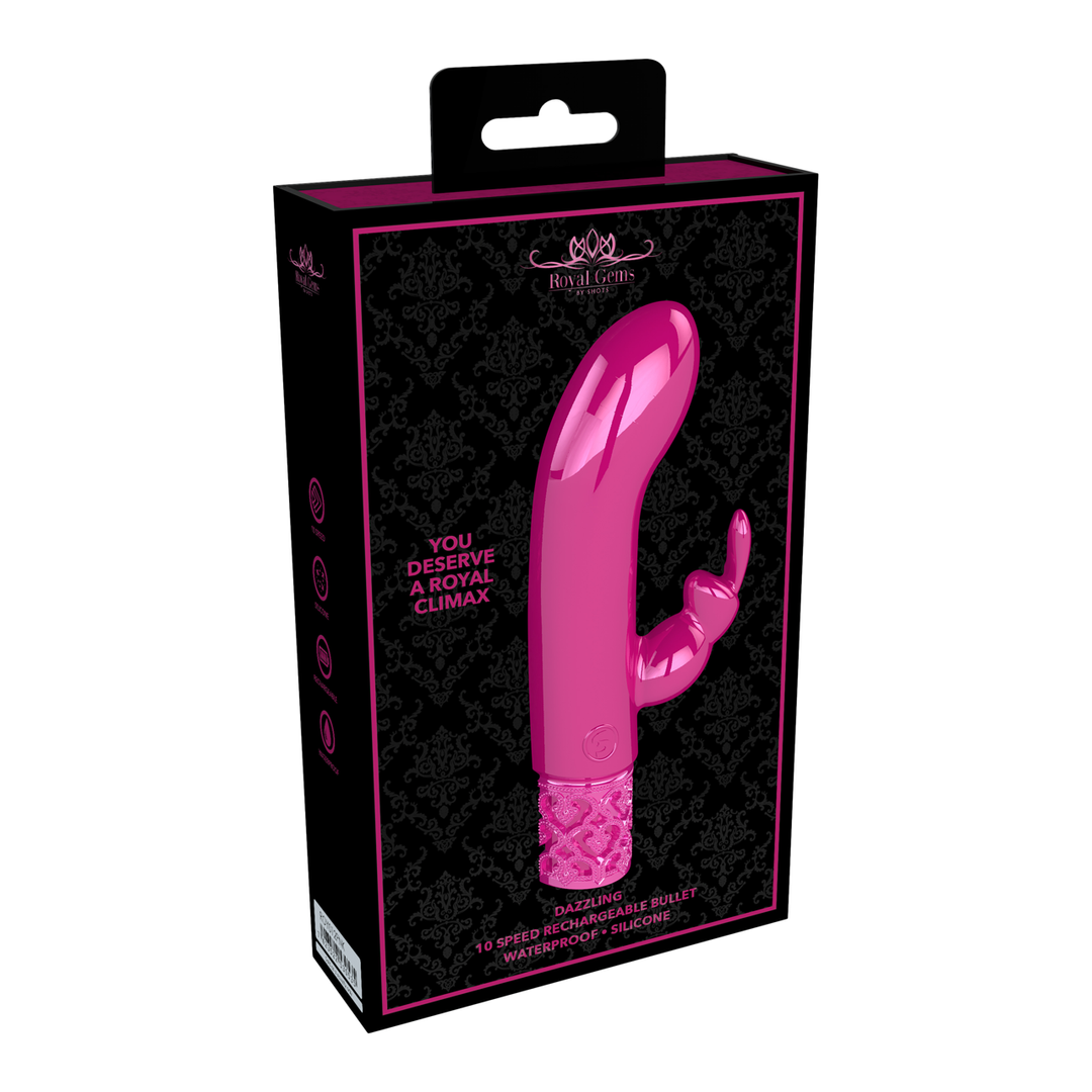 Royal Gems - Dazzling - Krachtige Oplaadbare Konijn Vibrator