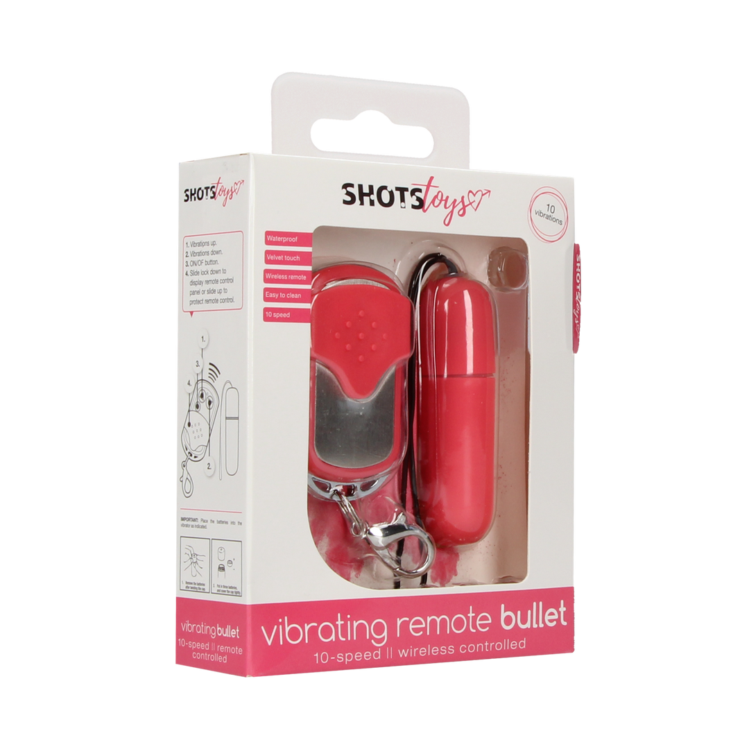 Toys by Shots - Vibrerende Bullet met Afstandsbediening