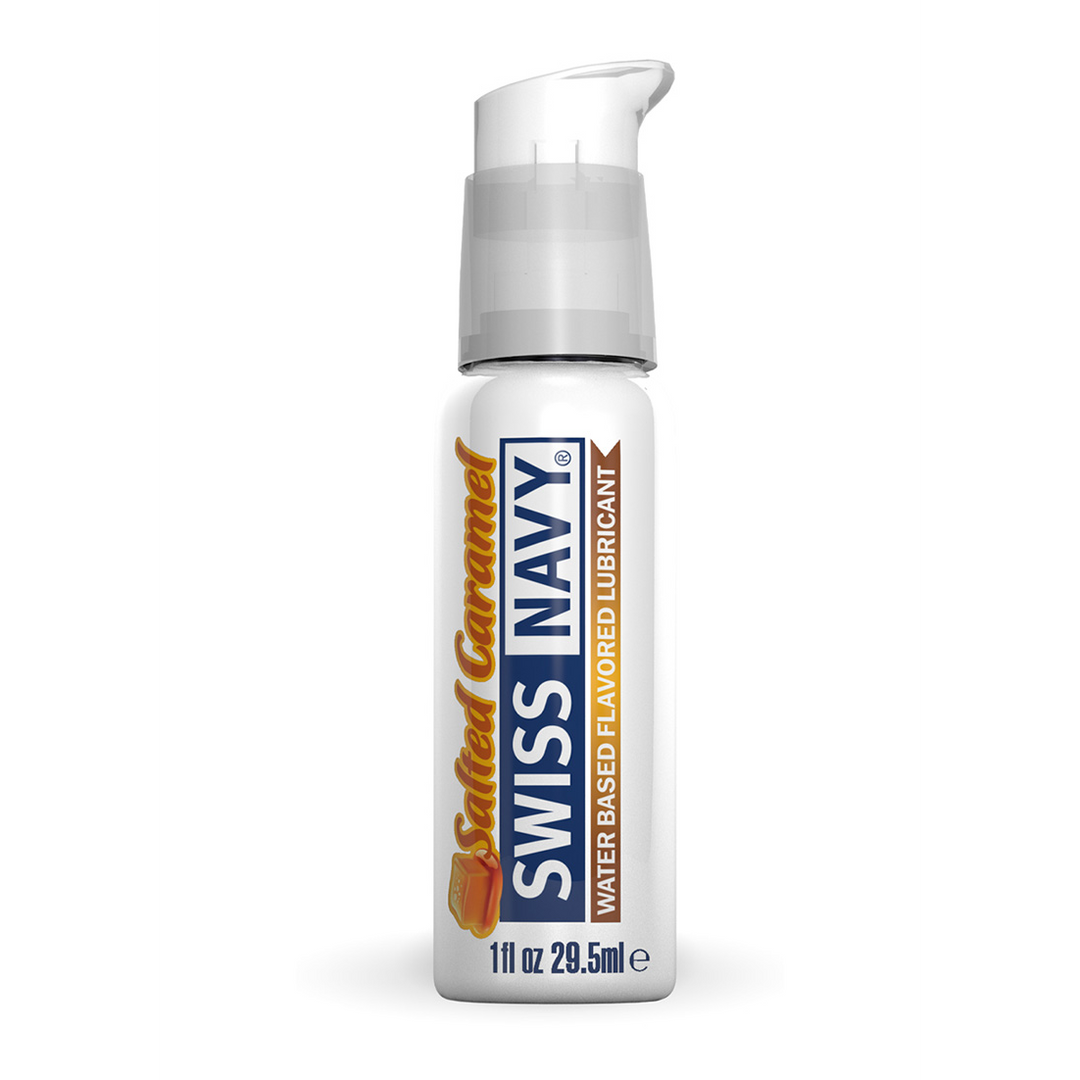 Swiss Navy - Smeermiddel met Zoute Karamel smaak - 1 fl oz / 30 ml