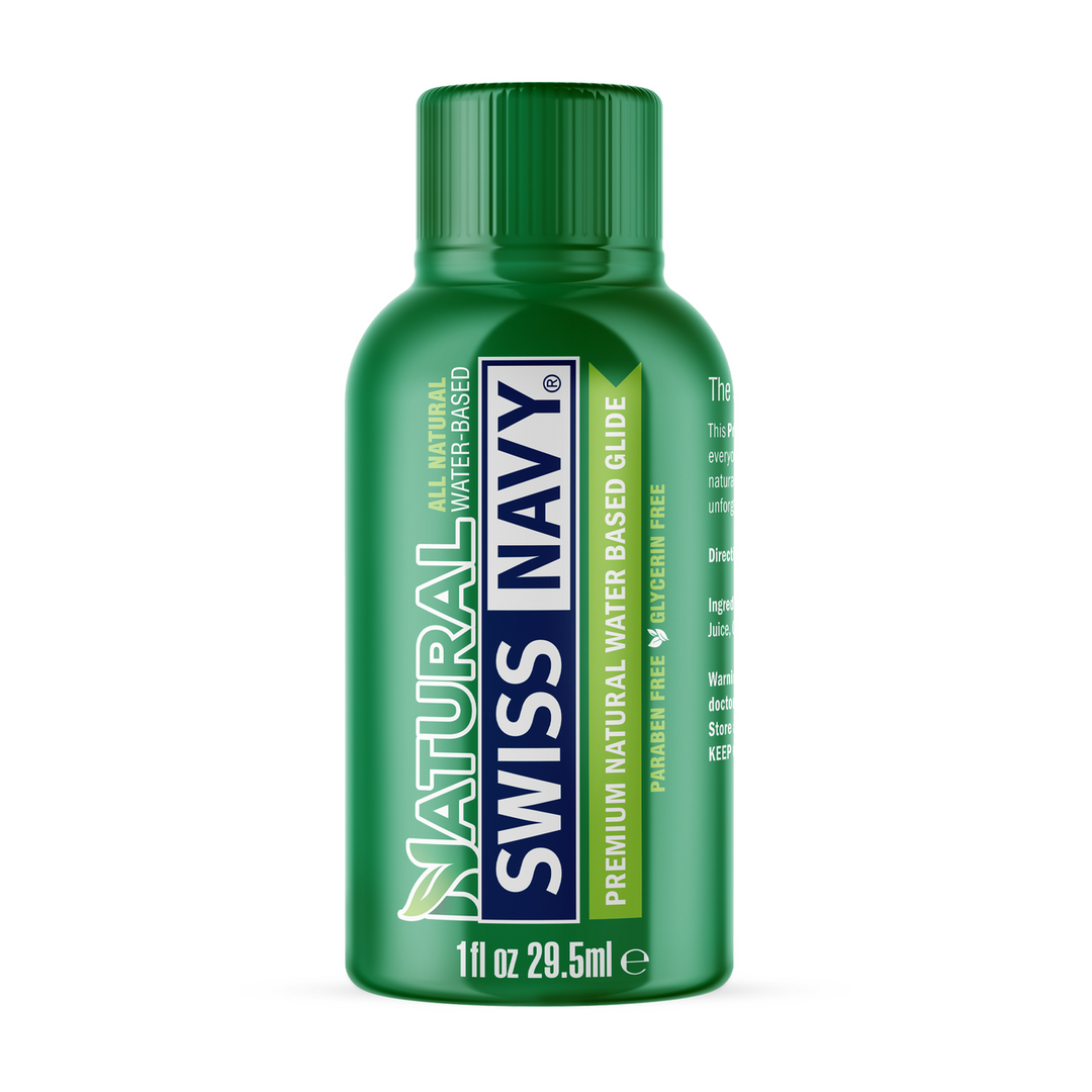 Swiss Navy - Natural - Premium All Natural Waterbased Lubricant - 1 fl oz / 29,5 ml