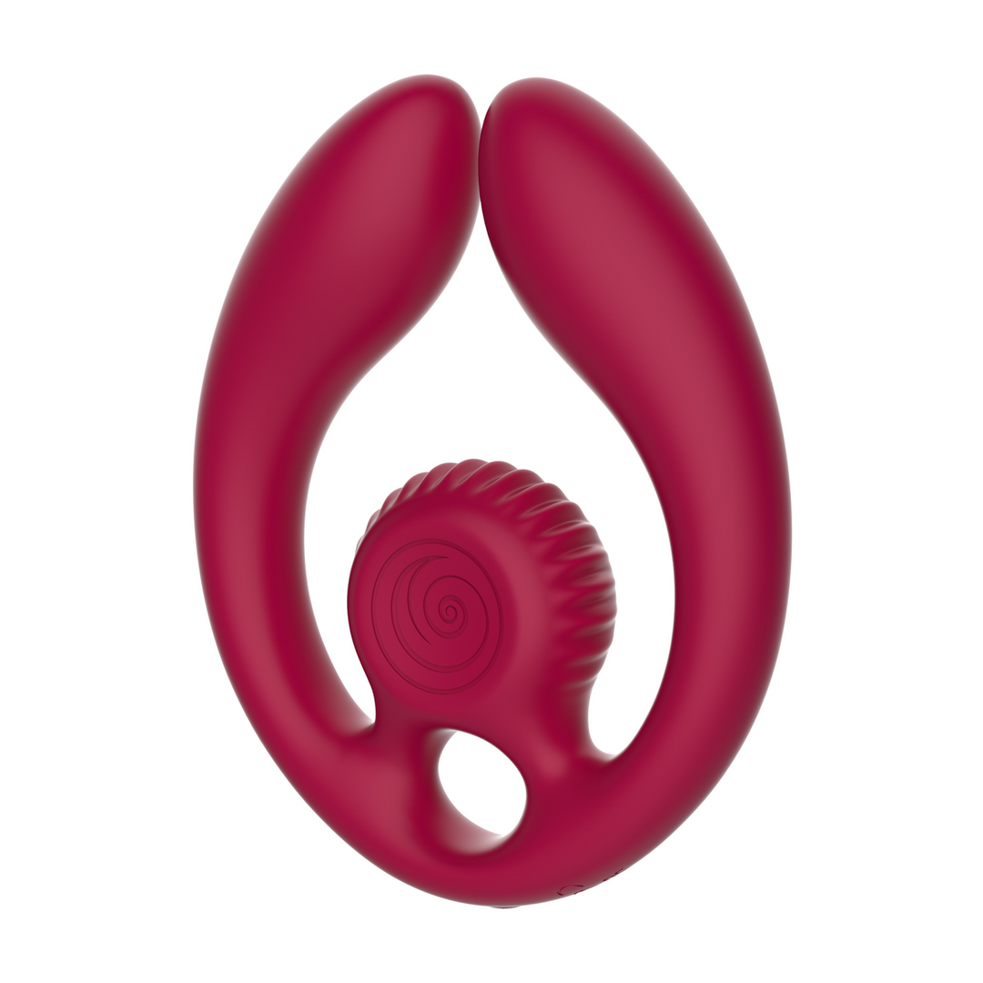 Snail Vibe - GIZI Duo - Dual Couples Stimulator - Bordeauxt