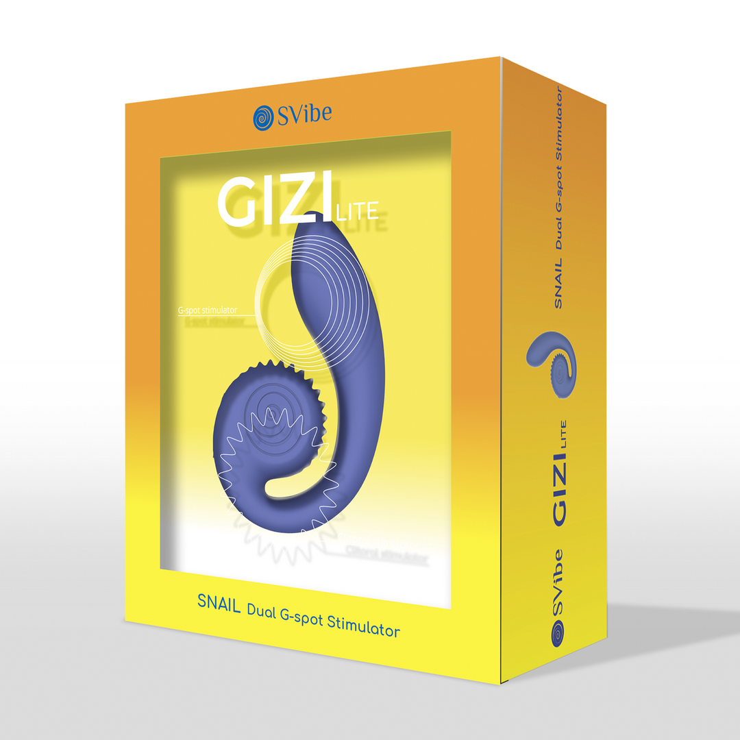 Snail Vibe - GIZI Lite - Dual G-Spot Stimulator - Sappige Blauwe Bes