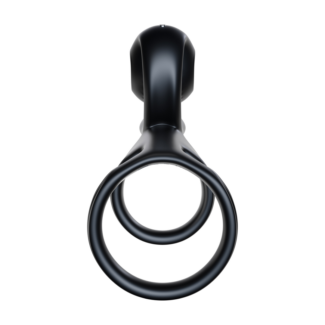Snail Vibe - JOVI - Dual Couples Ring Stimulator - Zwart