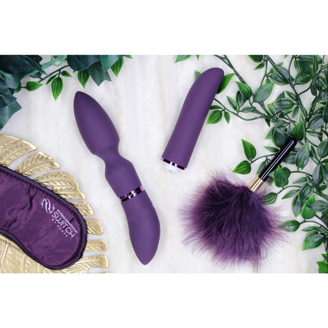 Switch - Pleasure Kit #4 - Vibrator with Different Attachments