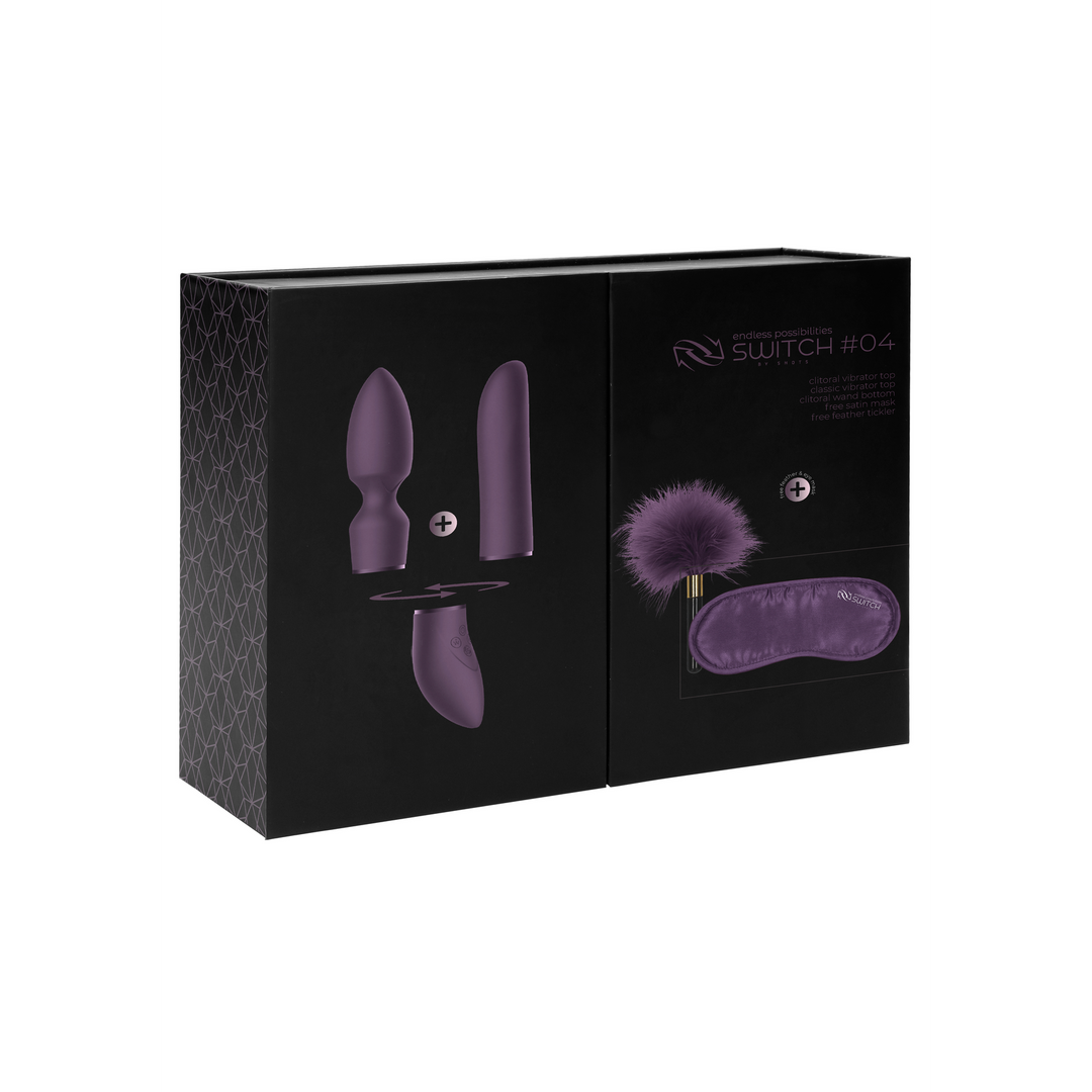 Switch - Pleasure Kit #4 - Vibrator with Different Attachments