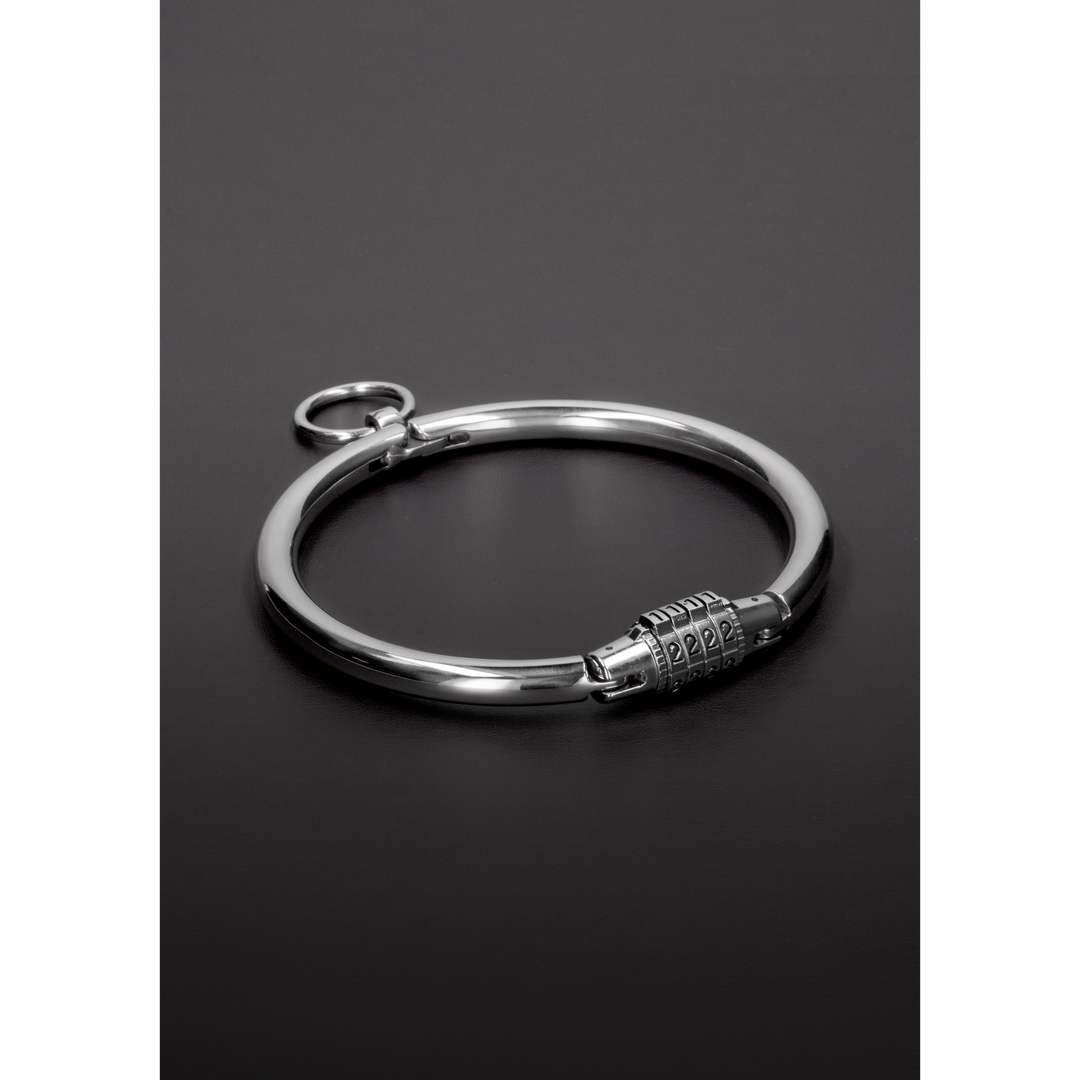 Steel by Shots - Kraag met Combinatieslot - Medium