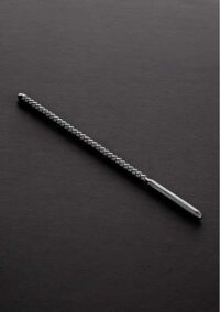 DIP STICK Ribbed (8x240mm) - Brushed Steel