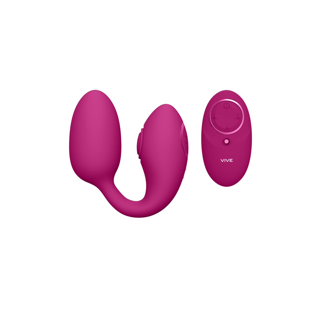 VIVE - Aika - Pulse Wave Vibrating Love Egg - Roze