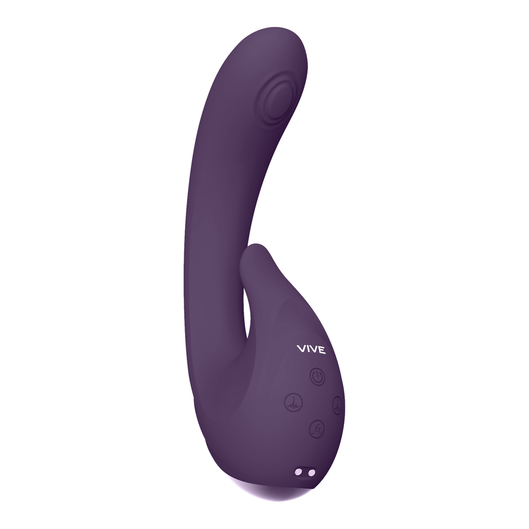 VIVE - Miki - Pulse Wave Flickering G-Spot Vibrator - Paars